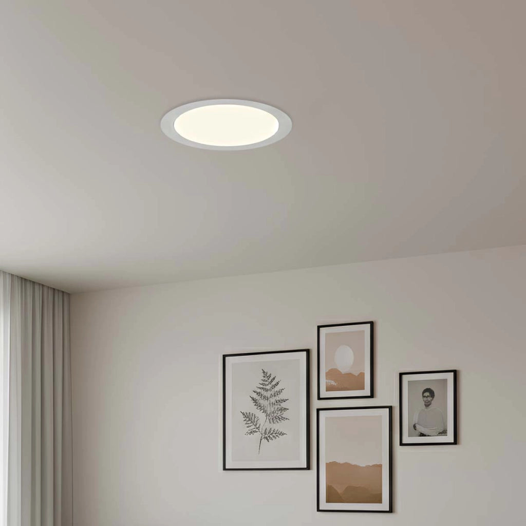Pannello LED 3W Incassato Formato Rotondo 16.7cm 50000 Ore Bianco Avizar