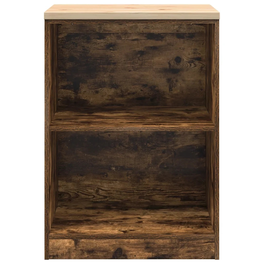 Armadietto da Garage in Rovere Affumicato 60x51x85 cm