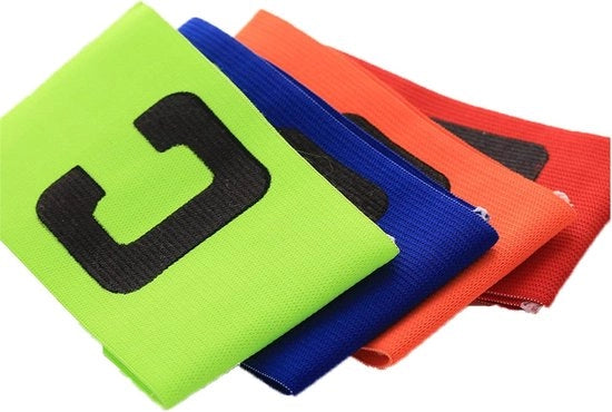 Cinturini di conduzione multicolore Adatti per calcio, regolabili per misura, Adatti per bambini e adulti, set di 4 cinturini di conduzione Adatti per calcio – 30 x 7 cm
