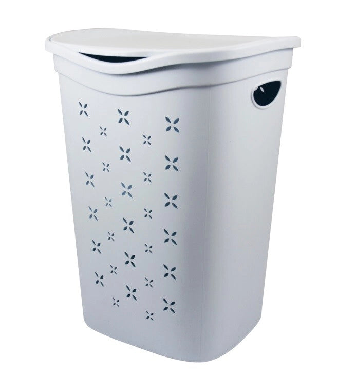 Portabiancheria da Bagno in plastica colors Bianco Belli & Forti 55 Litri