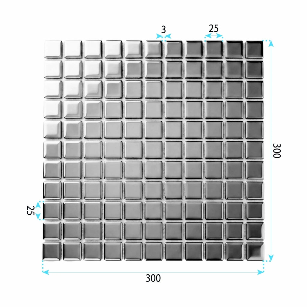 Mosaico Da Parete Glass Rea P14014