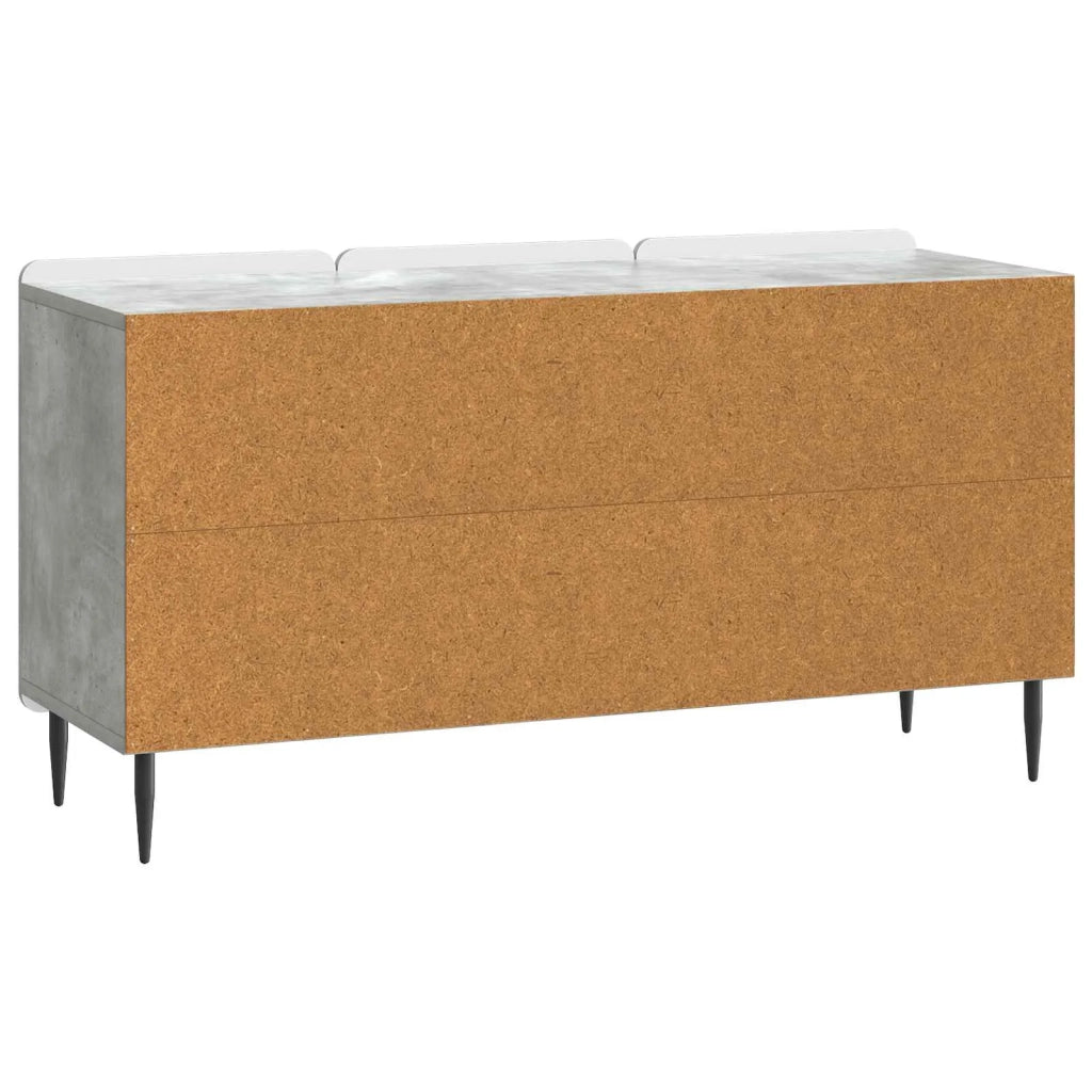 Mobile TV Grigio Cemento 99 x 34,5 x 52 cm Legno ingegnerizzato