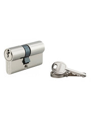 Cilindro europeo SA 27 x 32 mm nichelato, 3 chiavi – THIRARD