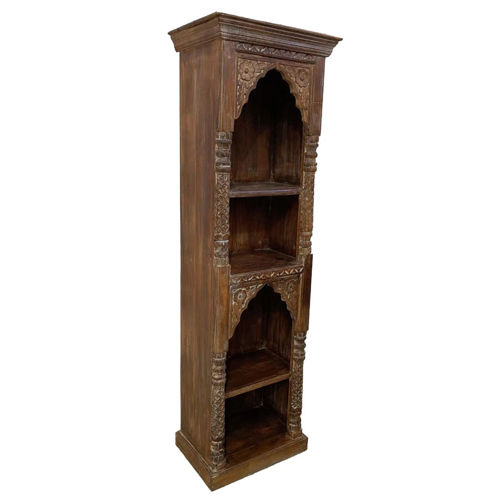 Libreria in legno artigianale, 57x41x183h cm
