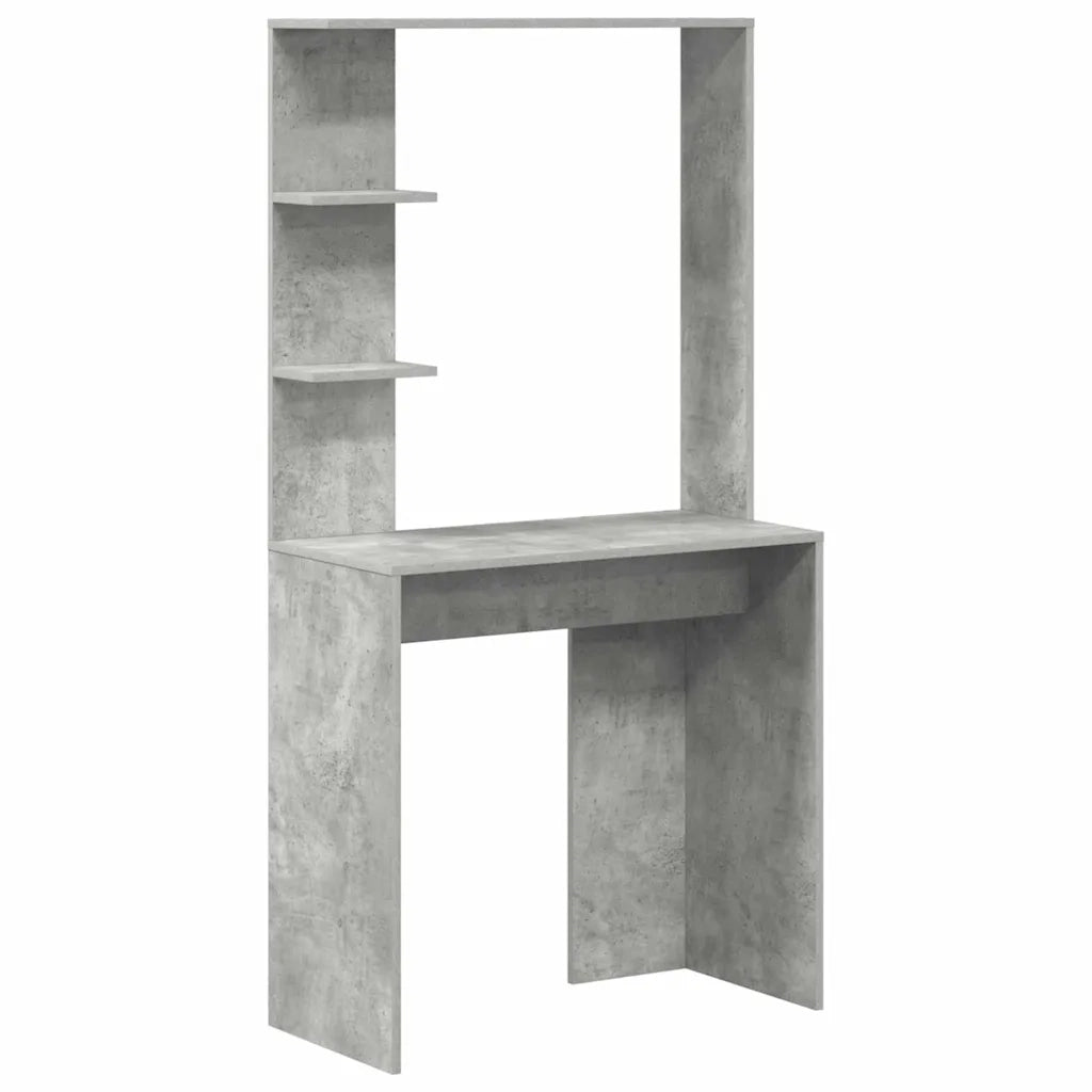 Scrivania Grigio cemento 78,5 x 37 x 154,5 cm Legno multistrato 869341