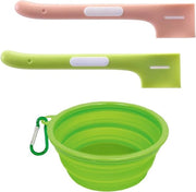 Cucchiai per alimentazione per animali domestici - cucchiaio per gatti pieghevole in silicone.