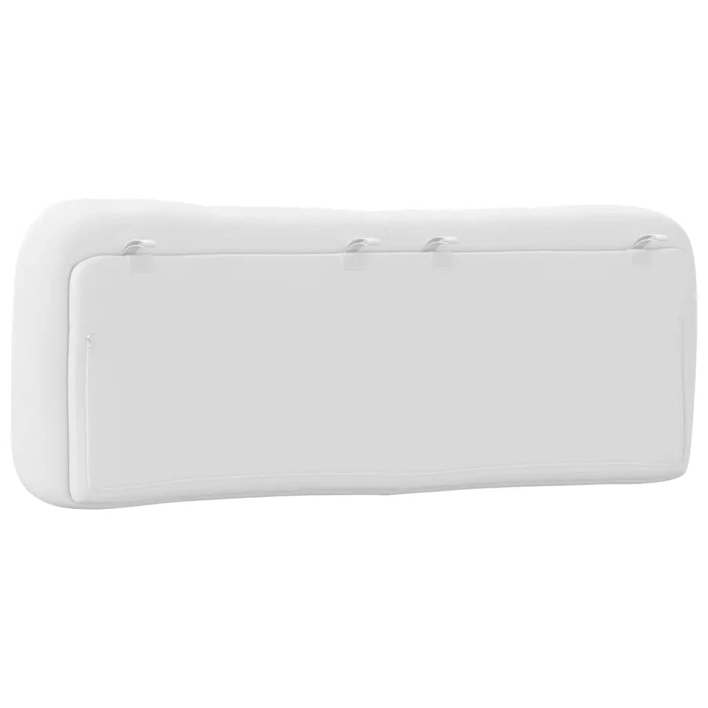Cuscino Testiera Hvar Bianco 140 cm in Similpelle CFW4573878