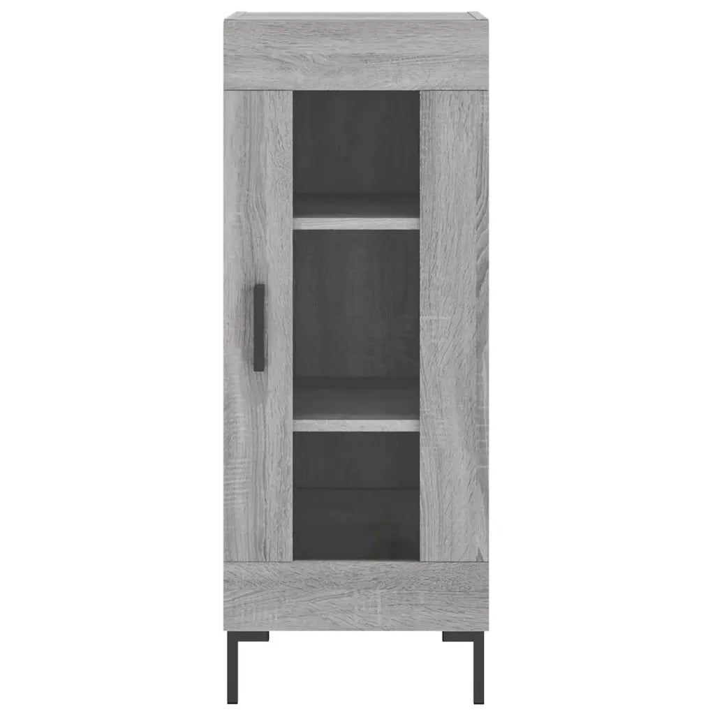 Credenza Grigio Sonoma 34,5x34x180 cm in Legno Multistrato 3199047