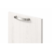 Anta per mobili in Legno nobilitato Compresa di Maniglia 90x60 Larice Bianco