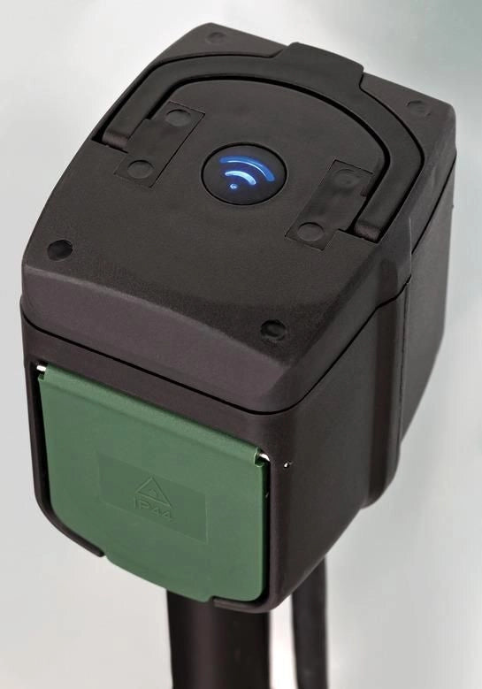 Brennenstuhl 1154540600 presa intelligente Nero