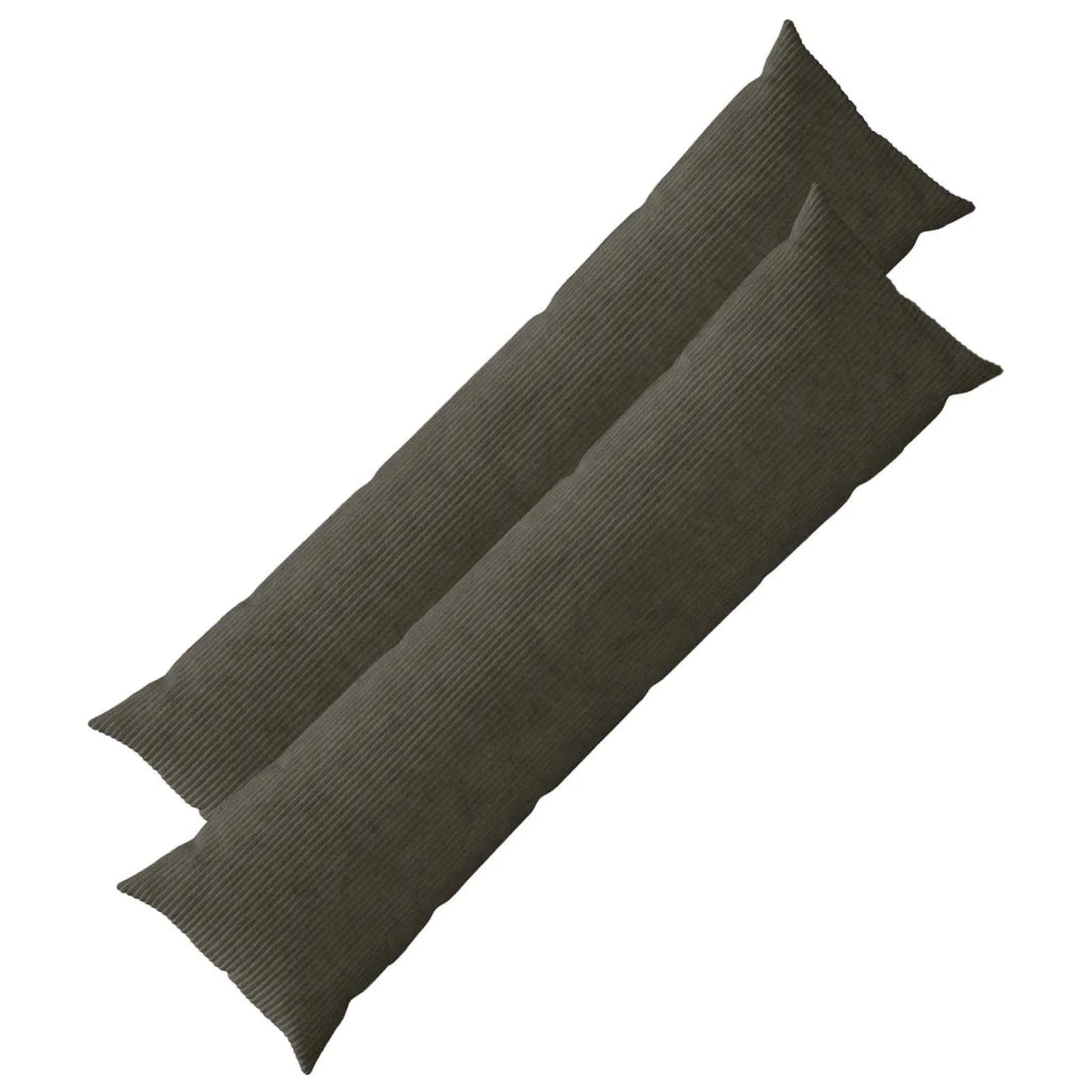 Federa 2 pcs HEERLEN Antracite 40 x 145 cm corduroy 908896