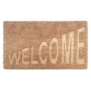 Zerbino Cocco 3D Moderno 40x70 Cm Antiscivolo Tappeto Rettangolare Porta Ingresso Entrata - D