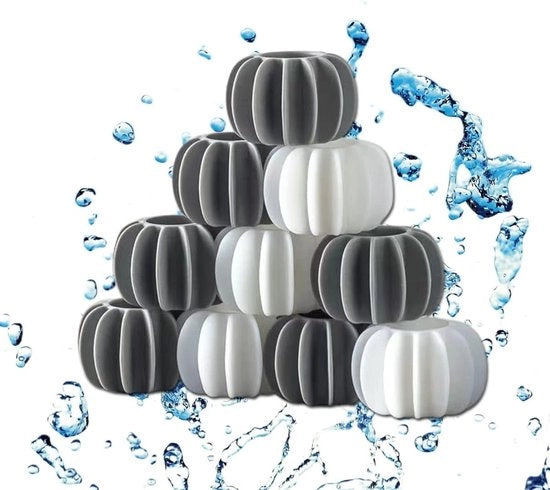 Palline di detersivo riscaldabili, 5/10 palline, adatte per lavatrici, palline di detersivo, palline di stoviglie, palline di detersivo (10 pezzi)