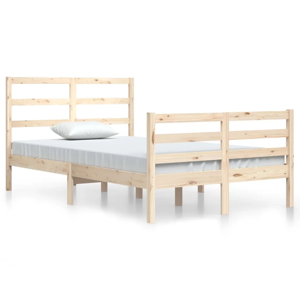 Giroletto-Struttura Letto in Legno Massello di Pino 120x200 cm 631845