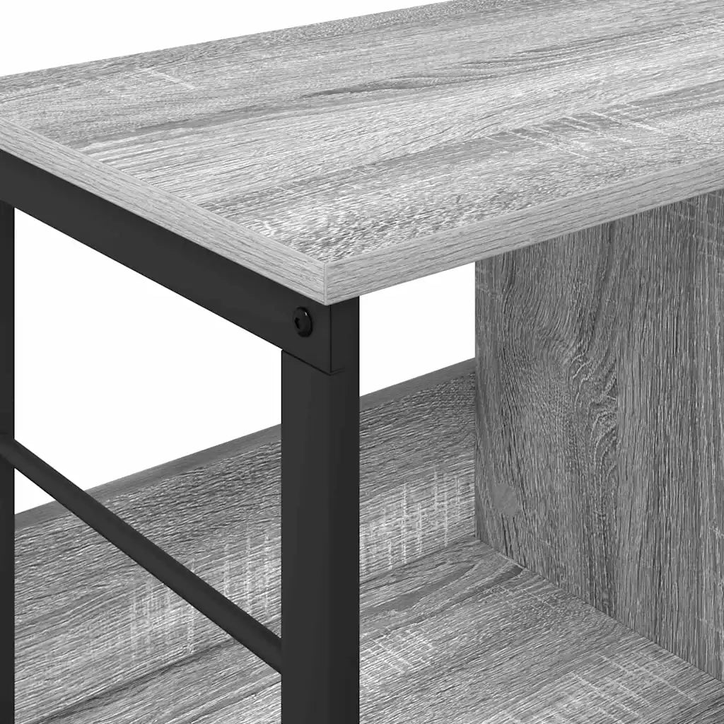 Libreria Grigio Sonoma 102 x 32 x 40,5 cm Legno multistrato