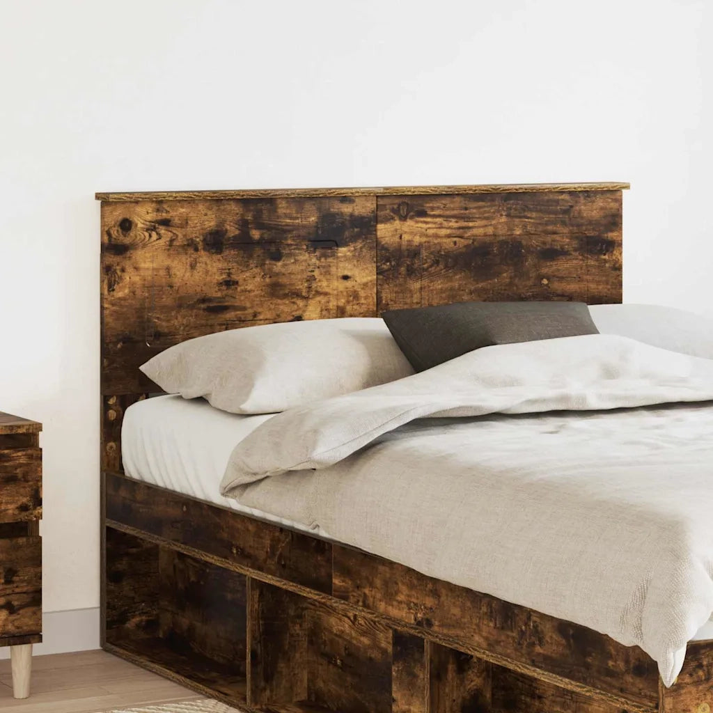 Testiera-Testata-Testiera Decorativa Rovere fum¨¦ 120 cm Legno multistrato 269287