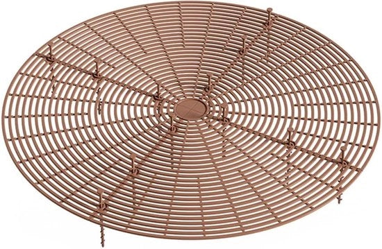 Vaso di Protezione per Fiori in Forma di Gallo con Spine di Collegamento Profonde - 52 cm di Diametro