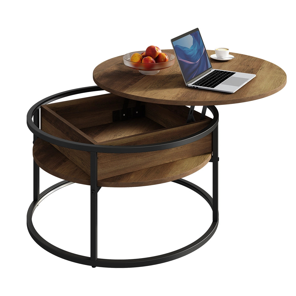 Vicco tavolino soggiorno Legno 77 x 77 cm