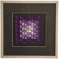 Quadro 3D 60 x 60 cm Quadro 3cm X 60cm H 60cm Stones