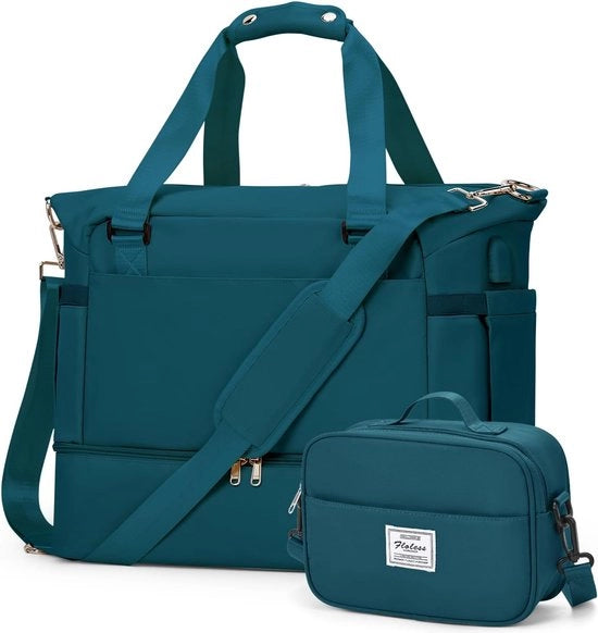 Borsa Sportiva da Viaggio per Donne 6591, A-pauw blauw, Maniglia per Mano