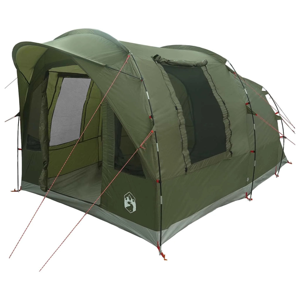 Tenda a tunnel con tetto Verde Oliva 400 x 260 x 200 cm 42029035