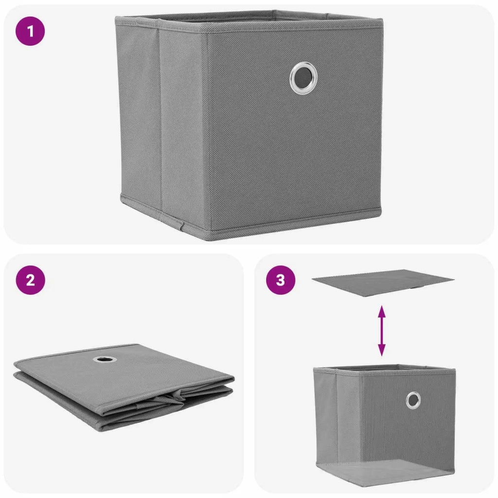 Credenza con cassetto Grigio cemento 35 x 32 x 99,5 cm