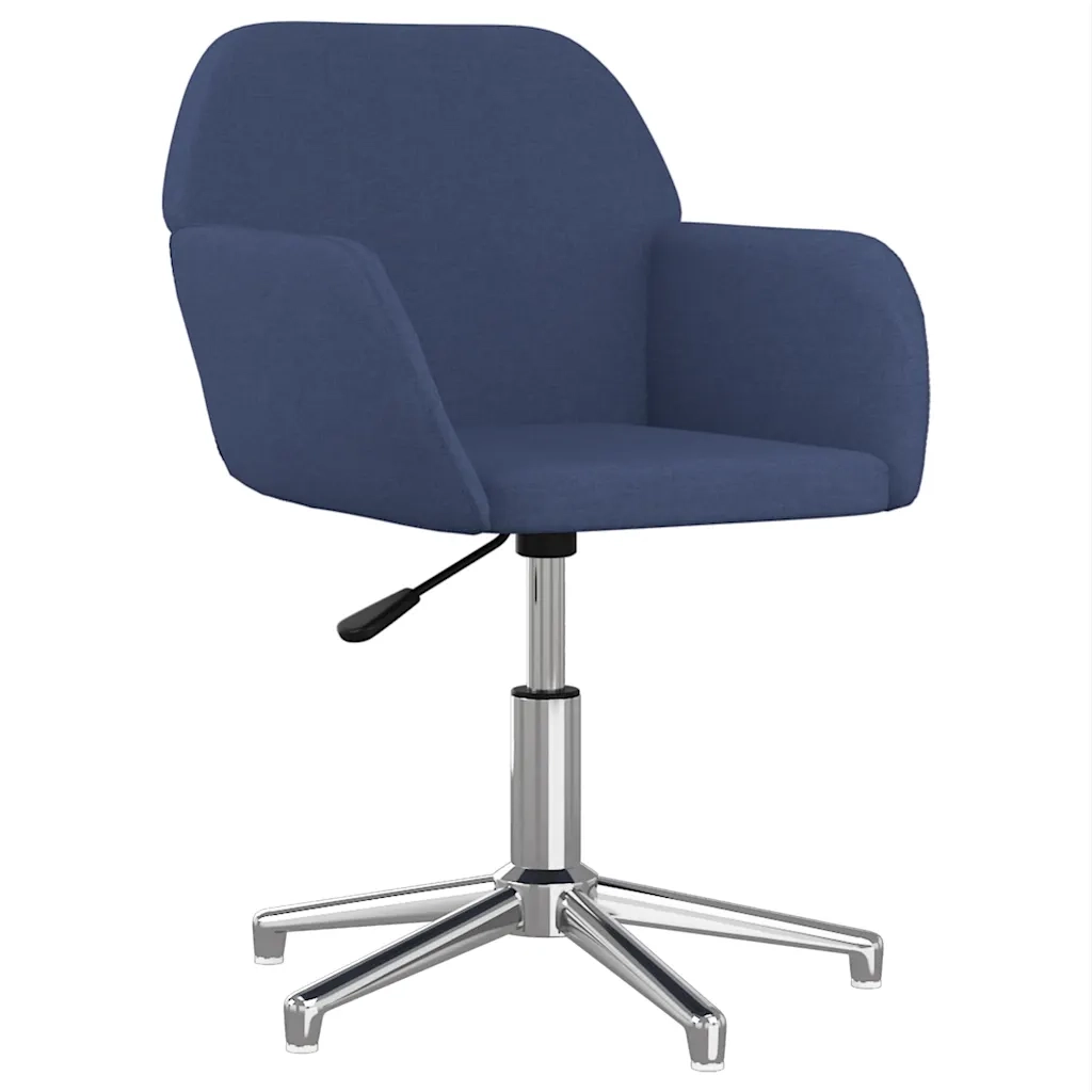 Sedia da Ufficio Girevole Blu in Tessuto cod mxl 21577