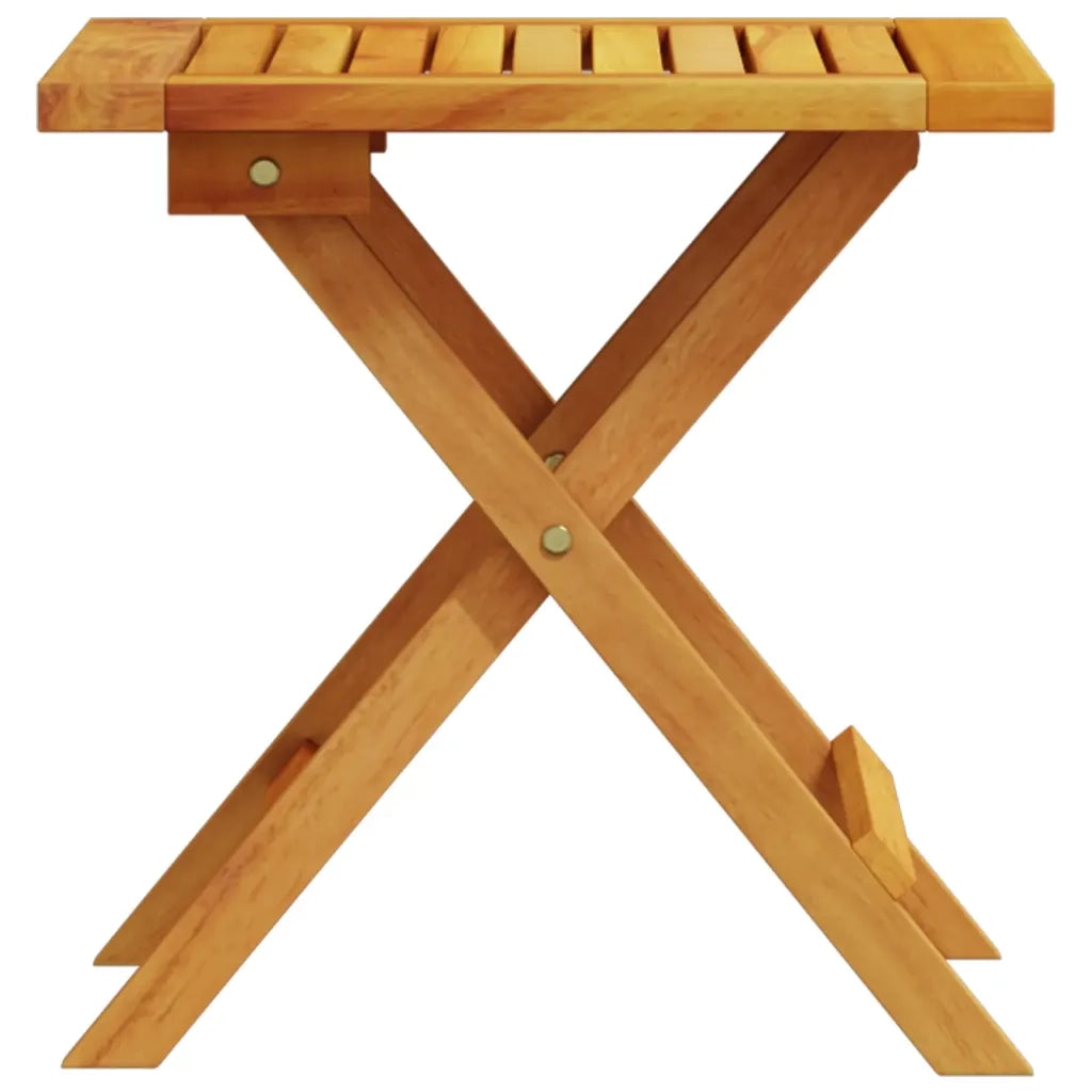 Tavolino da Giardino 40x40x40 cm in Legno Massello di Acacia 366513