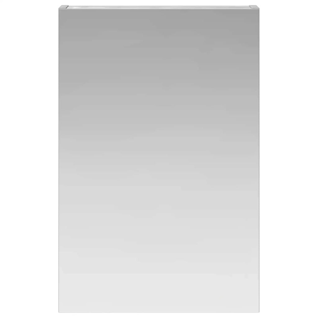 Mobiletto per specchio da bagno con lo scaffale Grigio Sonoma 889028