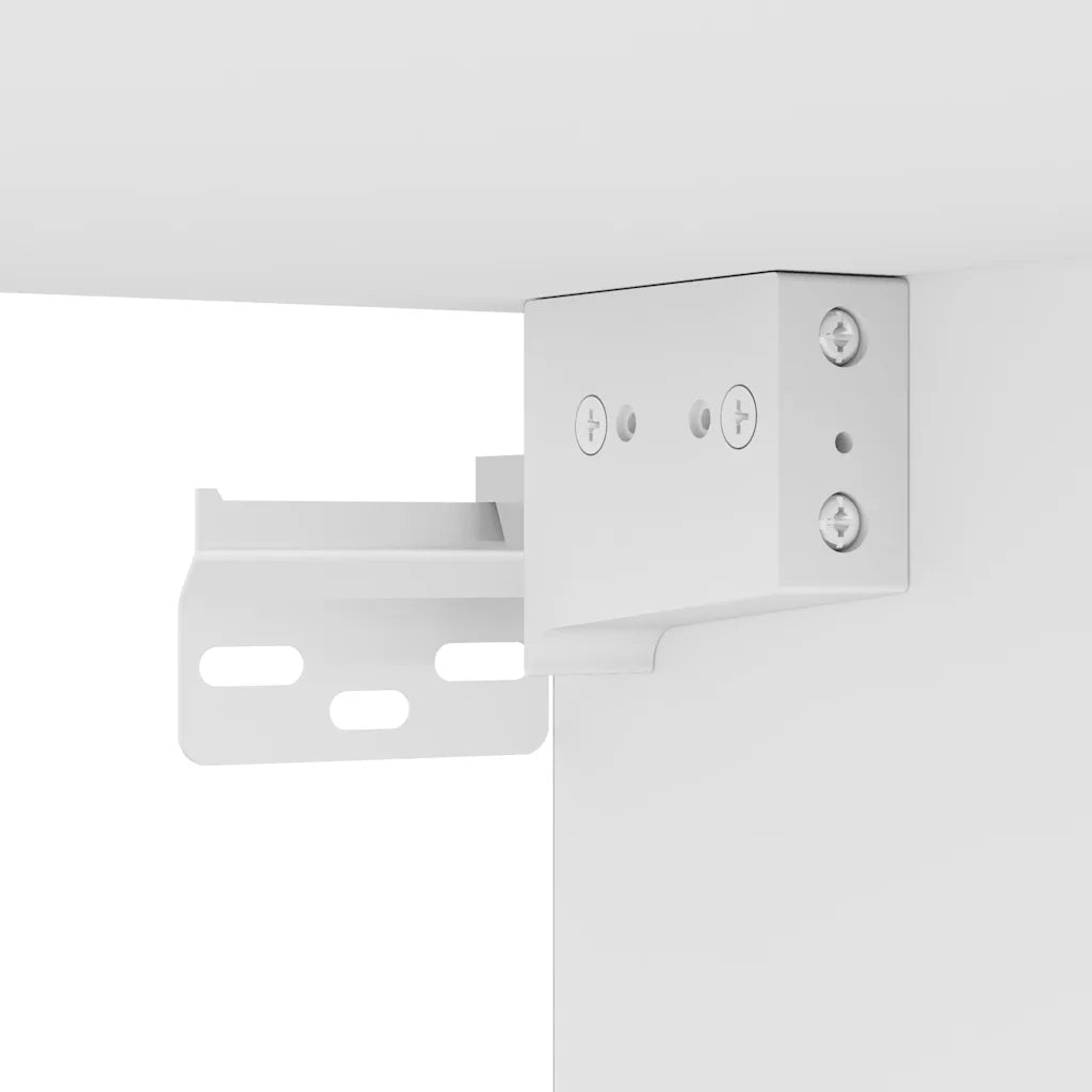 vidaXL Comodino a Parete Bianco 45x26x28,5 cm