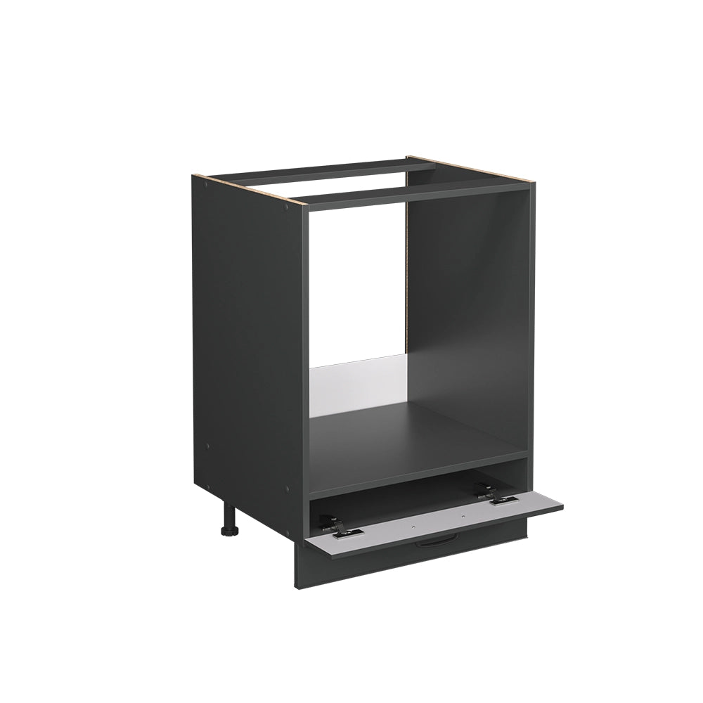 Vicco Mobile per forno da incasso Grigio scuro 60 cm senza piano di lavoro