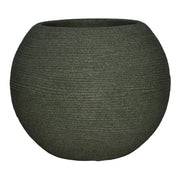 Casp√≤ Sfera rigata Shabby 40 cm verde