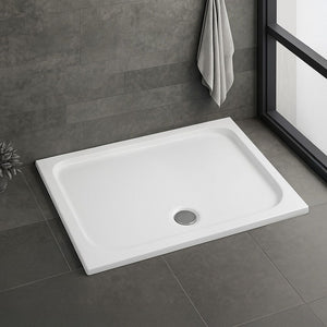 Piatto Doccia Acrilico Rea Belmond White 80x100