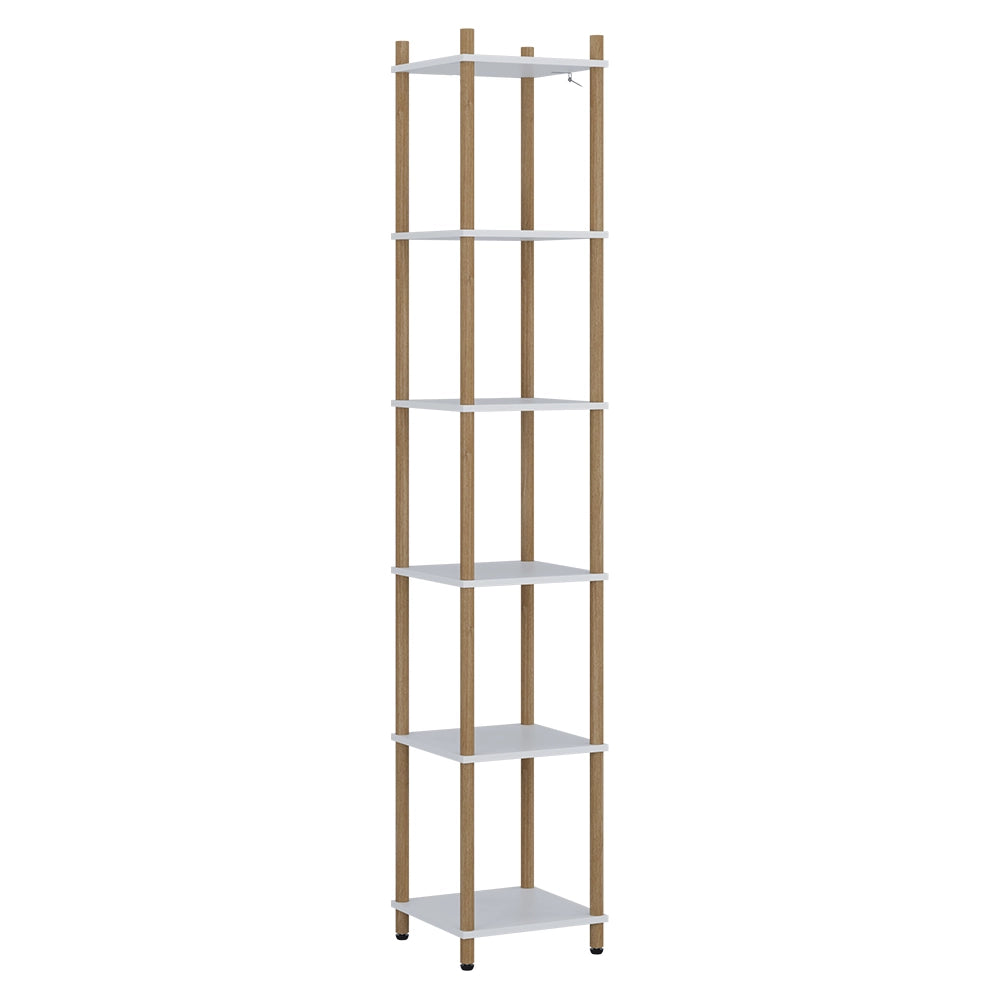 Vicco Libreria Bianco/pino 30 x 163.5 cm 6 ripiani