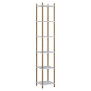 Vicco Libreria Bianco/pino 30 x 163.5 cm 6 ripiani