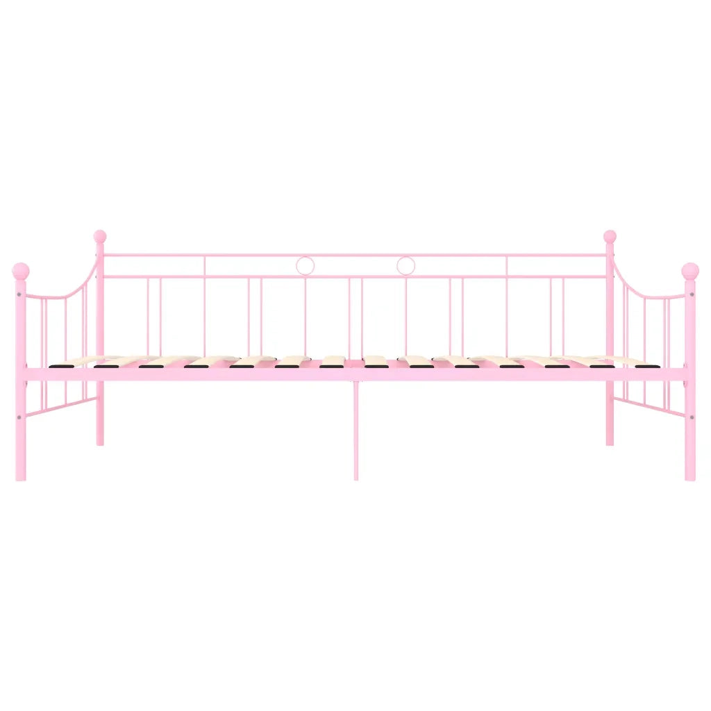 Telaio Divano Letto Rosa in Metallo 90x200 cm cod mxl 58320