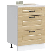 Base da Cucina-Mobile Base da Cucina Kalmar Rovere Sonoma in Legno Multistrato 596352