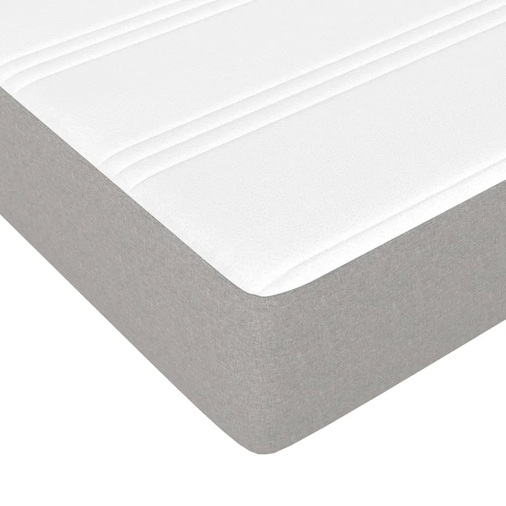 Materasso a Molle Insacchettate Grigio Chiaro 90x190x20 cm cod mxl 44061