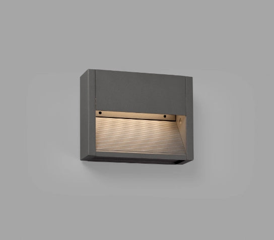 GRADA 1, Lampada a Muro a LED per Esterni, Faro Barcelona