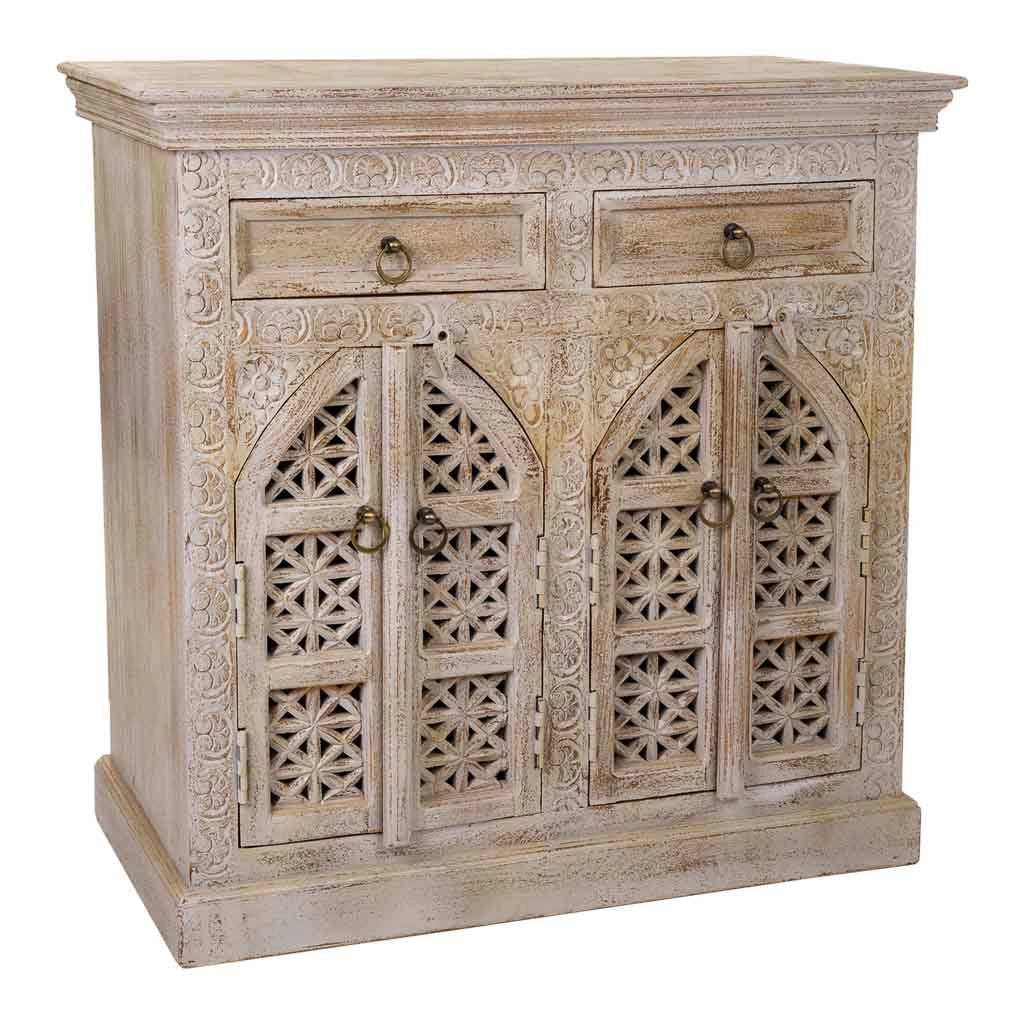 Mueble de entrada in legno finitura artigianale 90x45x90h cm