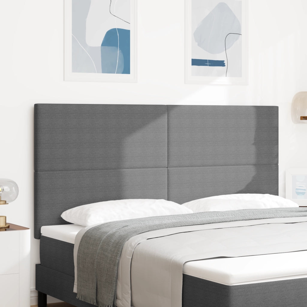Luce LED per testiera Grigia 90 cm in corduroy