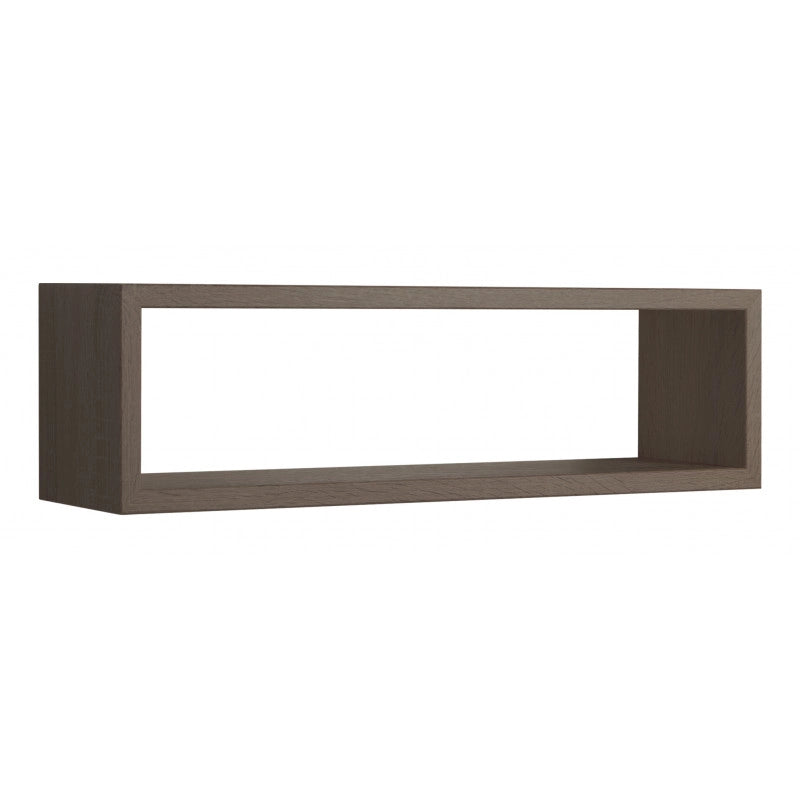 Mensola da Muro, Pensile Bagno, Mensola da Parete, Scaffale da Parete, Noce, 60x17 p15,5 cm - Regolo
