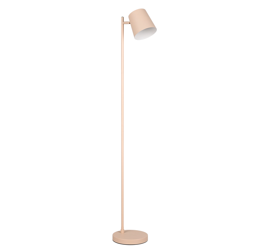 Piantana LED ricaricabile, metallo, sabbia, H 125 cm, Blake