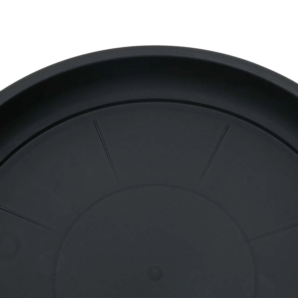 Vasi per Piante 6 pcs Nero Ø 12,5 x 10 cm Plastica 3403258