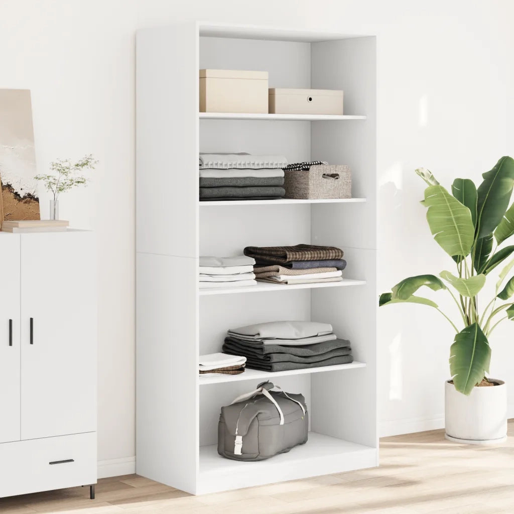 Armadio Bianco 100x50x200 cm in Legno tecnico CFW2510379