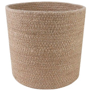 2 pz Set di Fioriere | Cassetta per fiori | Vasi per Piante Naturale ? 21 x 21 cm