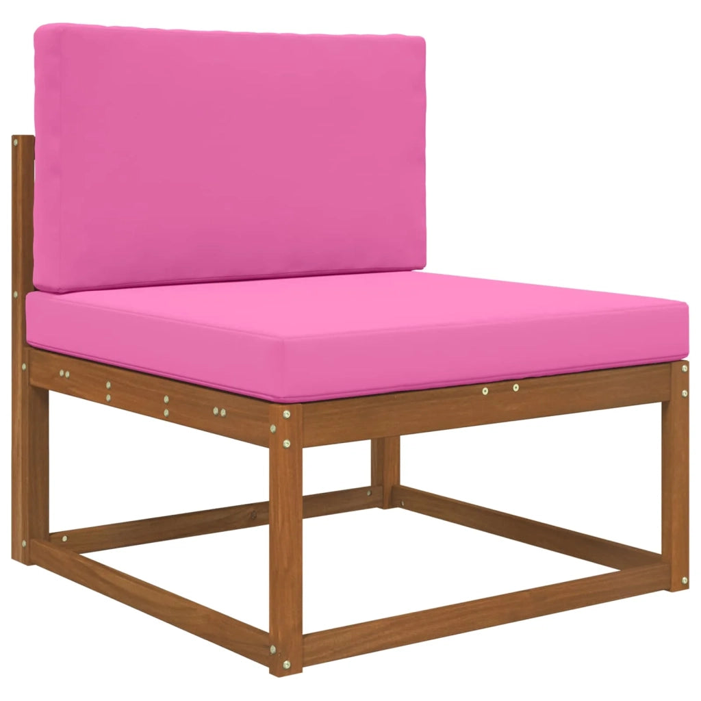 Cuscino per divano da esterno 2 pcs Rosa Poliestere 900844
