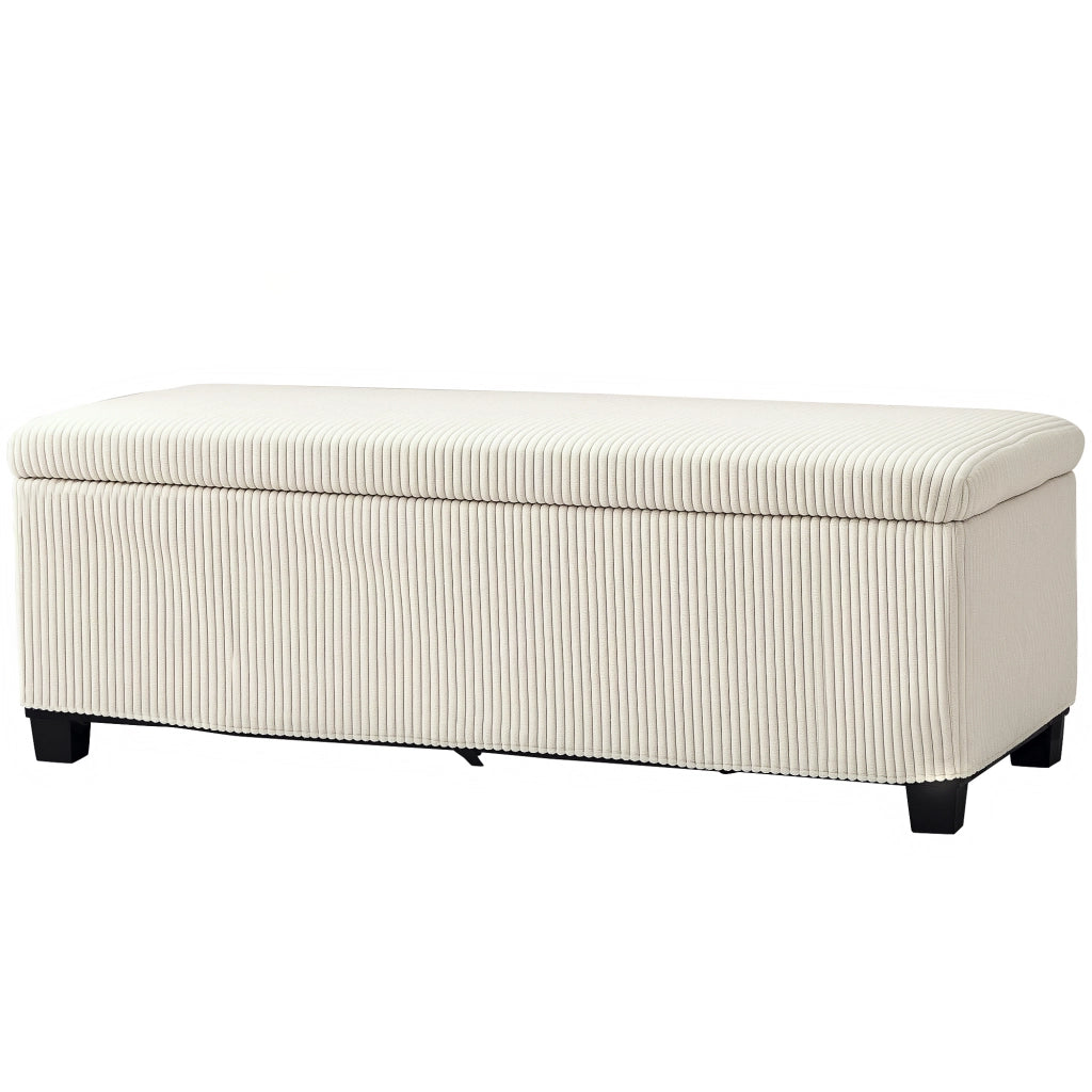 Divanetto con cassetti ¨C zephmum ¨C Beige, Cord, 90x