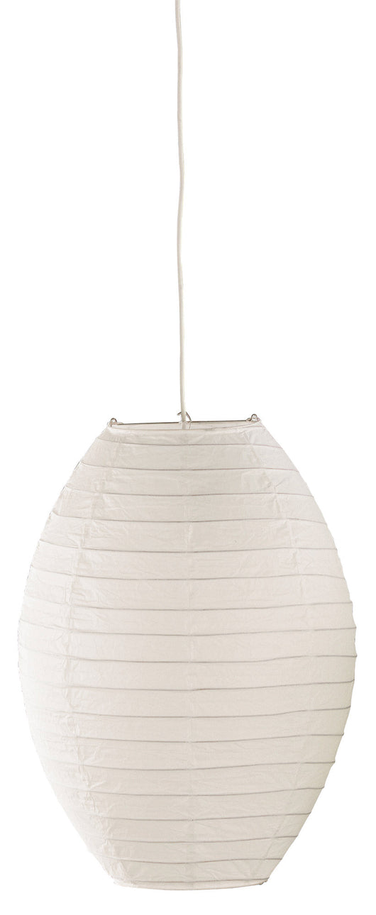 Lampada a Sospensione da Interno Attacco E27 in Carta Bianco