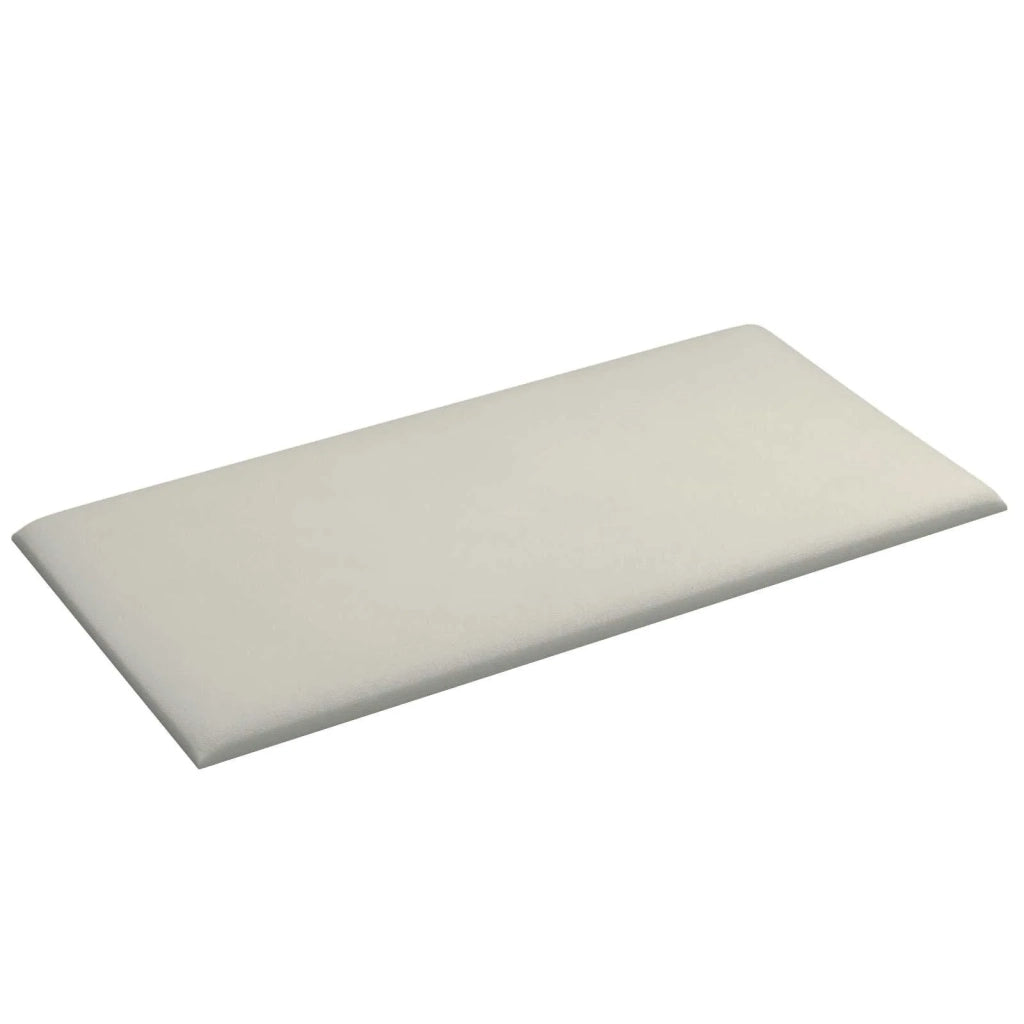 Testiera da Parete 12 pcs Crema 60 x 30 cm Velluto 4008356